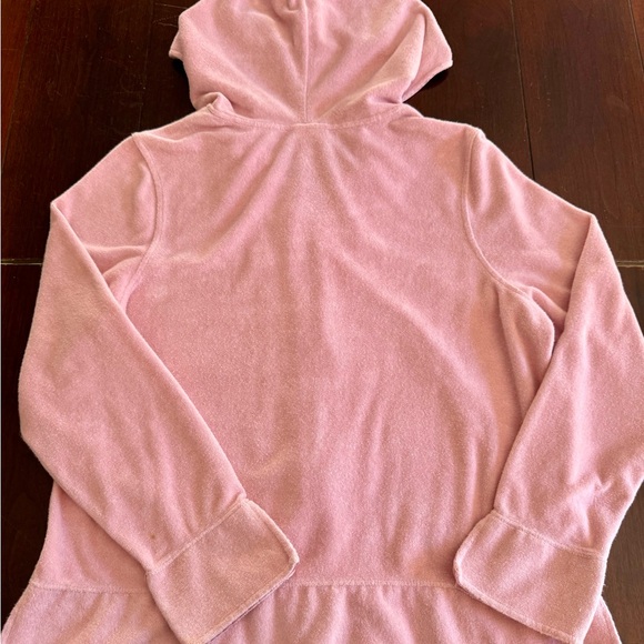 Disney Store Mickey & Minnie Mouse terrycoth pink jacket with hood Embroidery - Picture 8 of 12